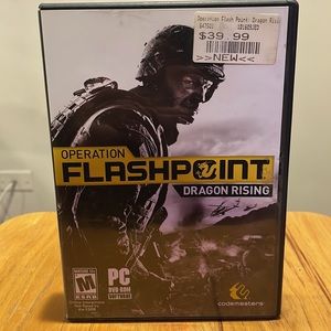 PC DVD-ROM Operation Flashpoint Dragon Rising Game GUC